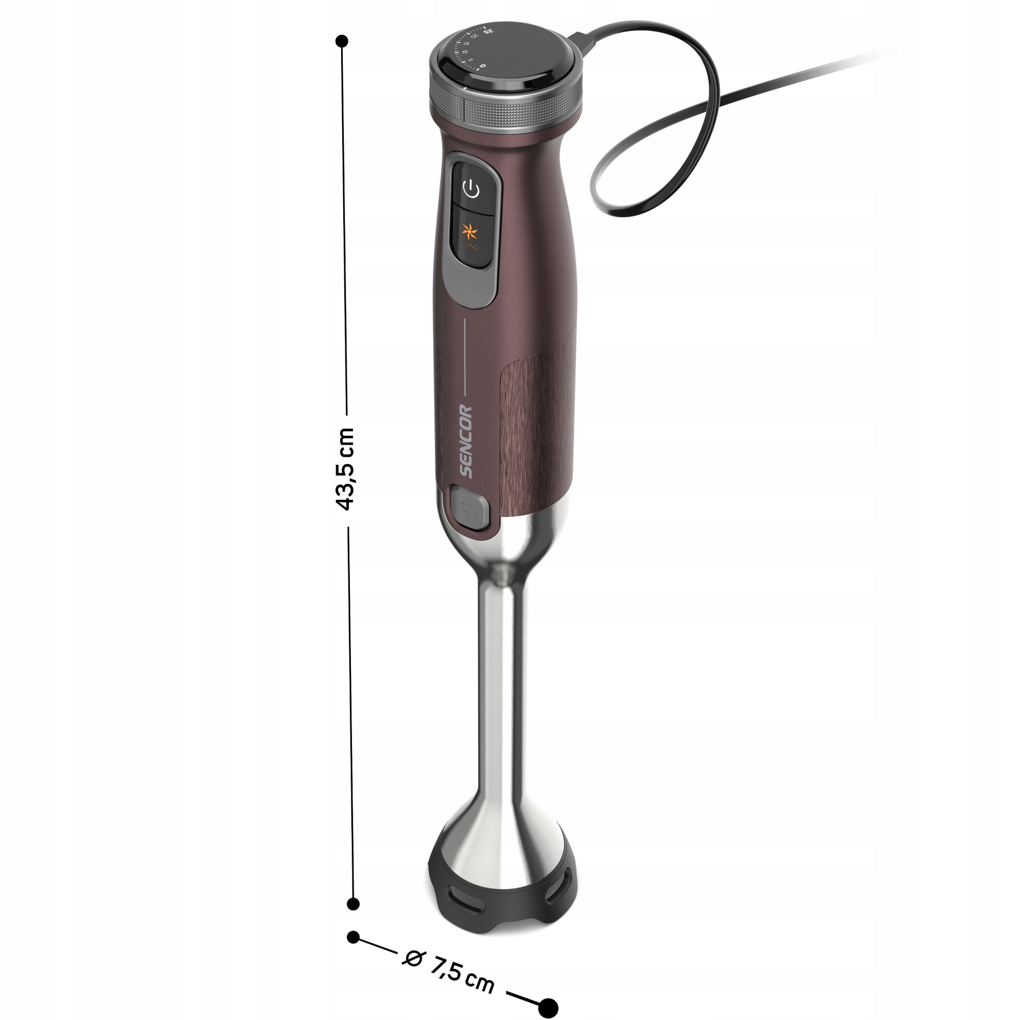 MULTIFUNCTION HAND BLENDER 4IN1 SHB 5612WP SOPHIA SENCOR 1500W TURBO Brand Sencor