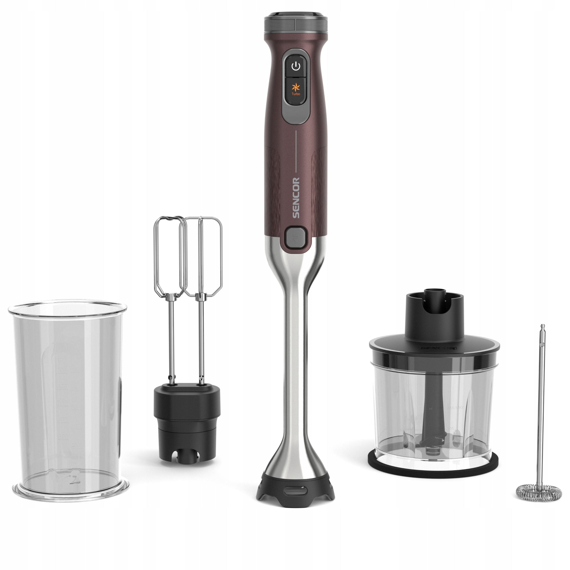 MULTIFUNCTION HAND BLENDER 4IN1 SHB 5612WP SOPHIA SENCOR 1500W TURBO