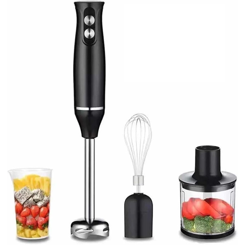 MULTIFUNCTION HAND BLENDER 500W STRONG FOR SAUCE SOUPS BLACK