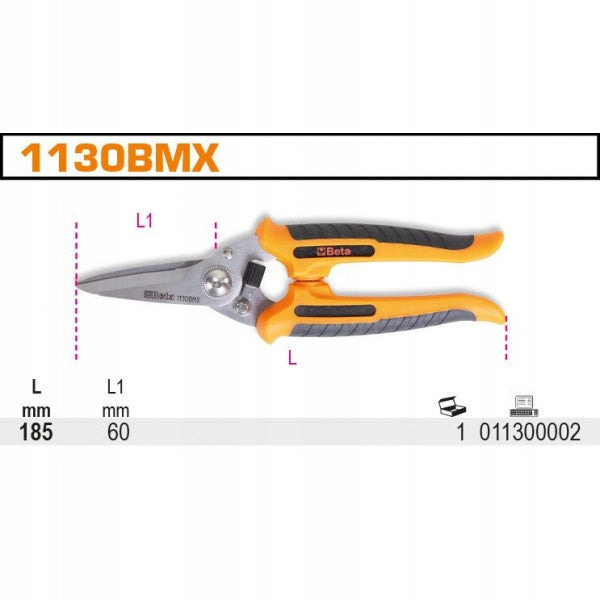 MULTIFUNCTION SCISSORS STRAIGHT+TEETH 1130BMX BETA EAN (GTIN) 8014230935096