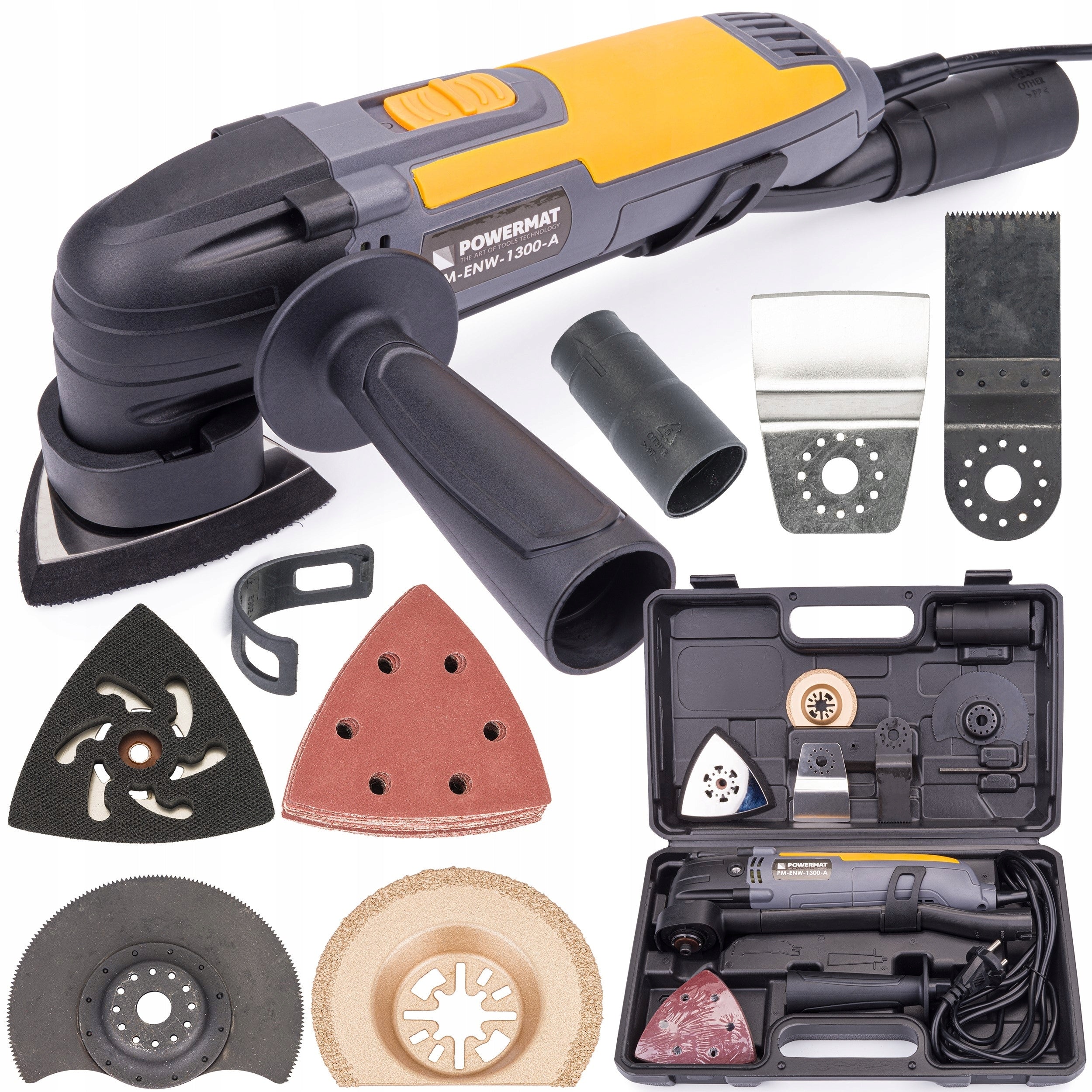 MULTIFUNCTION TOOL OSCILLATING GRINDER MINI GRINDER 1300W Manufacturer code PM0308od