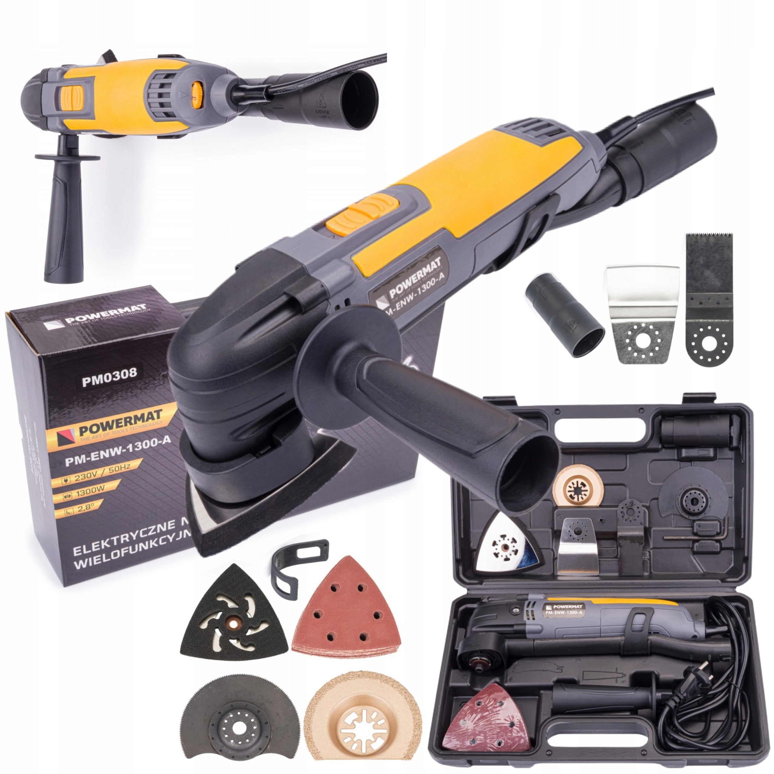 MULTIFUNCTION TOOL OSCILLATING GRINDER MINI GRINDER 1300W