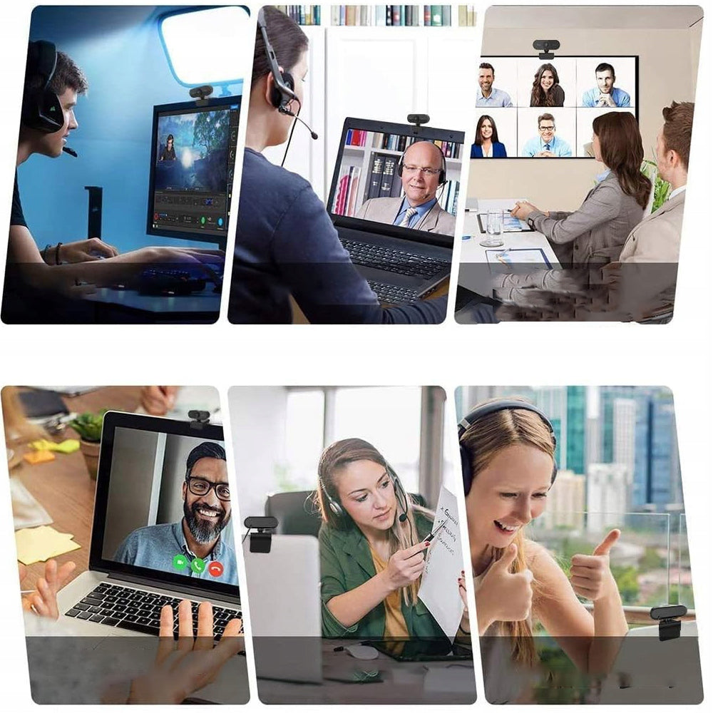 MULTIFUNCTION WEBCAM 1080P HD COMPUTER CAMERA USB Model t4mreru