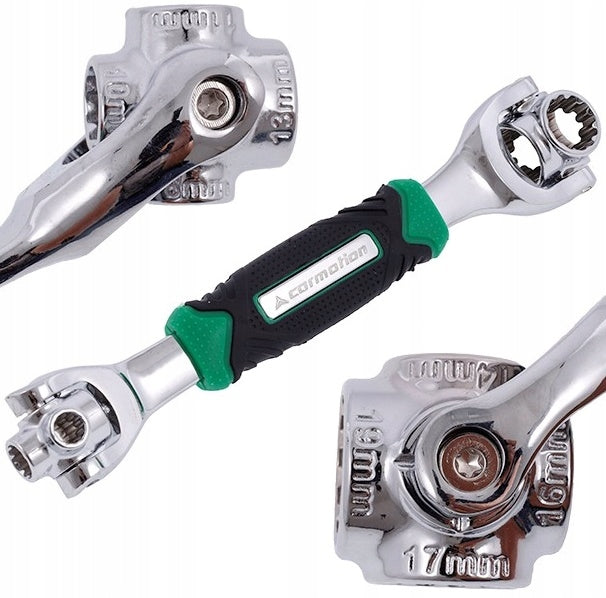 MULTIFUNCTION WRENCH 25CM 48IN1 MOVABLE HEAD