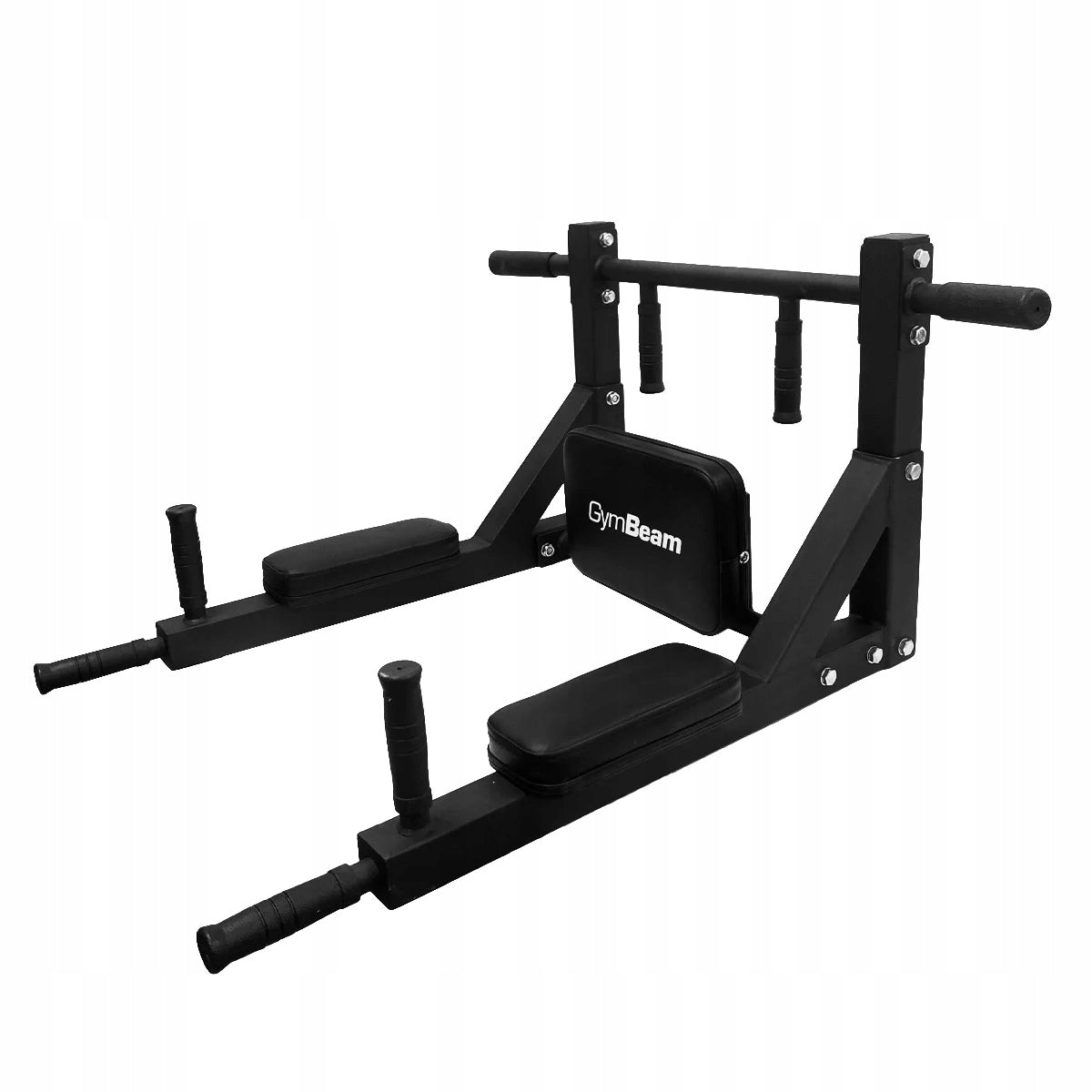 MULTIFUNCTIONAL 2IN1 PULL-UP BAR AND DIPS, LIFTING CAPACITY 210 KG GymBeam Packaging status original