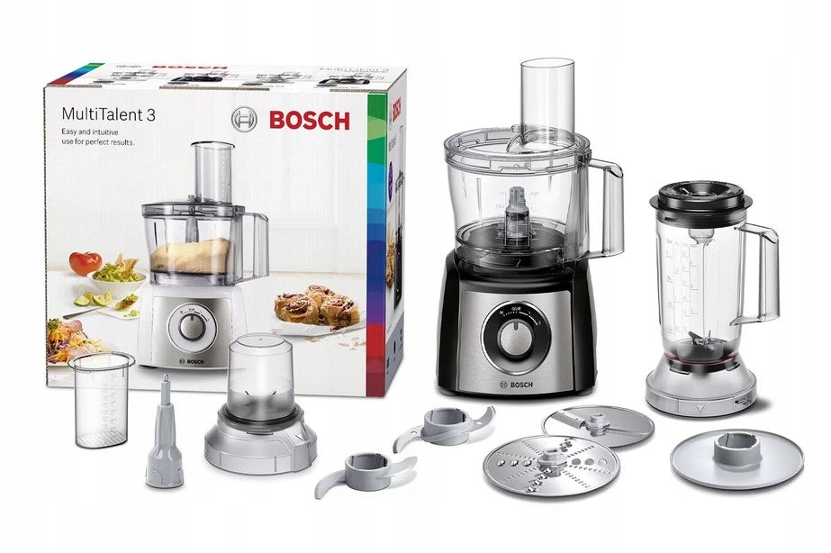 MULTIFUNCTIONAL FOOD PROCESSOR BOSCH MCM3501M MULTITALENT 3 800W ACCESSORIES