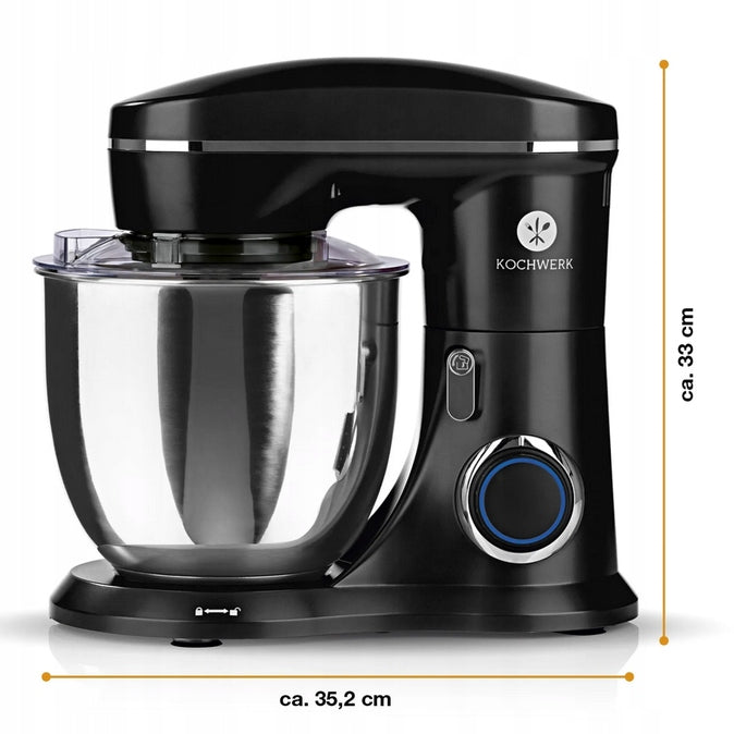 MULTIFUNCTIONAL FOOD PROCESSOR KOCHWERK BLACK 1300W Brand Kochwerk