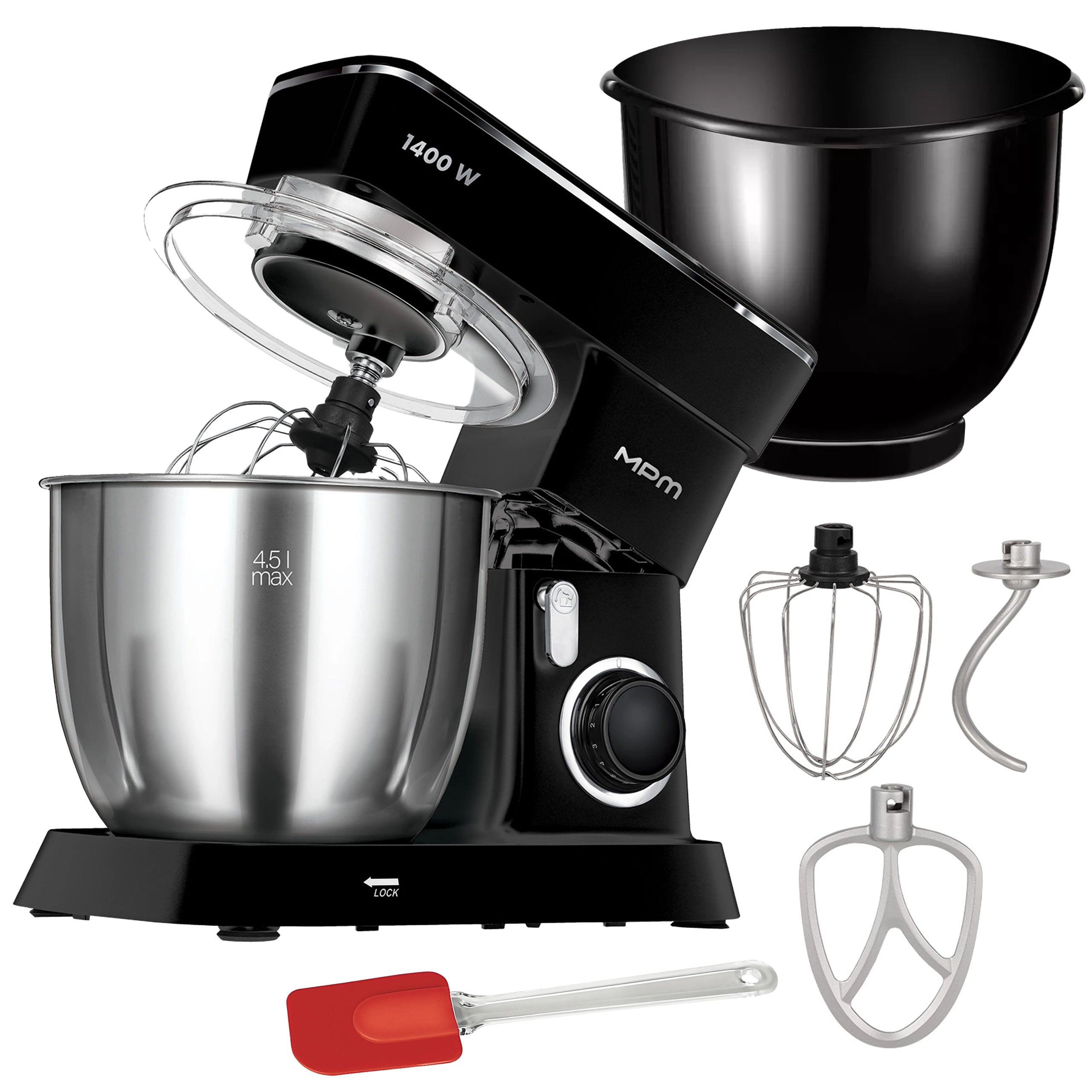 MULTIFUNCTIONAL FOOD PROCESSOR PLANETARY MIXER MPM MRK-25 3IN1 BOWL 4,5L