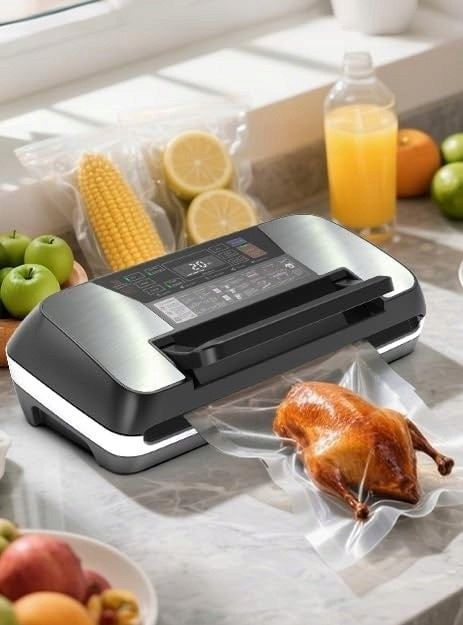MULTIFUNCTIONAL FOOD VACUUM SEALER 85 kPa 230 W WITH HANDLE Brand no brand