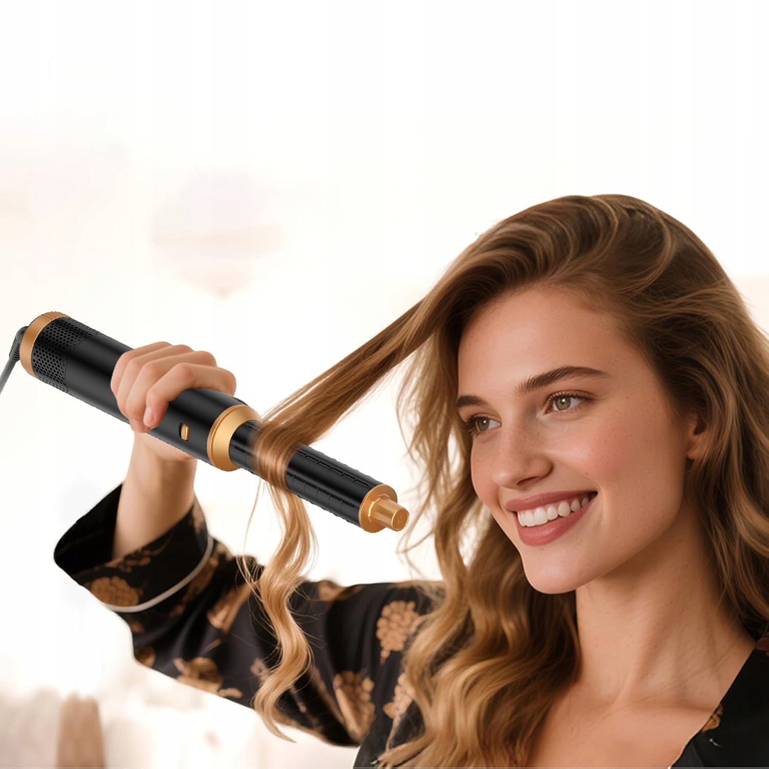 MULTIFUNCTIONAL HAIR DRYER CURLER 5IN1 AUTOMATIC CURLER 1000W Manufacturer code TXTQWRAW3E