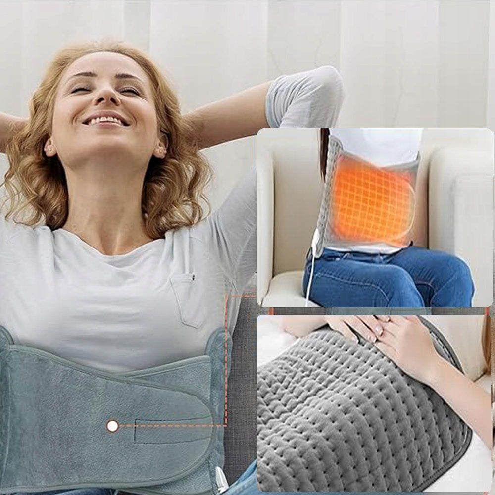 MULTIFUNCTIONAL HEATING BELT ELECTRIC LUMBAR VELCRO MAT FOR BACK 75W Medical device no