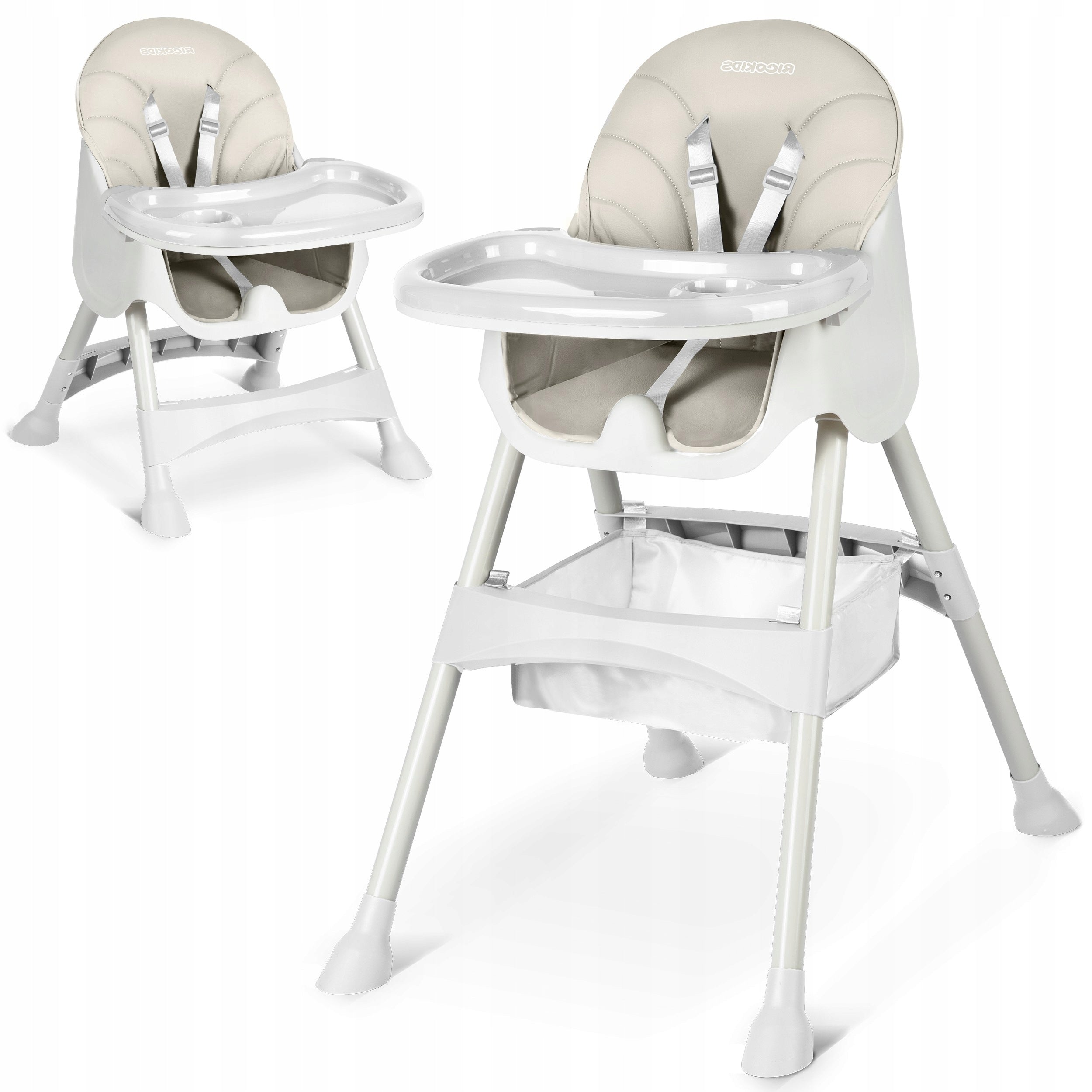 MULTIFUNCTIONAL HIGH CHAIR ADJUSTABLE MILO FOR CHILDREN RICOKIDS