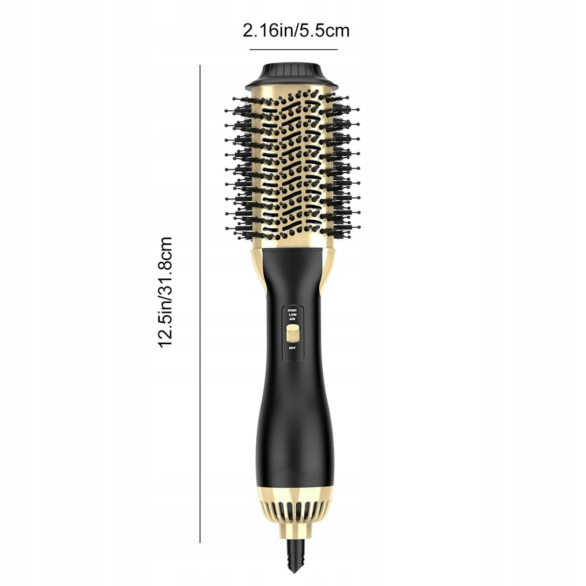 MULTIFUNCTIONAL HOT AIR BRUSH 1000W HAIR STYLING Packaging status original