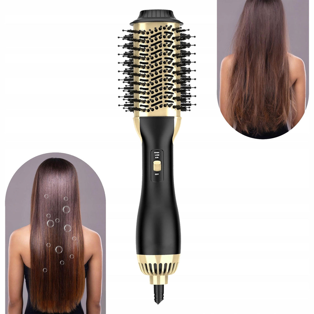 MULTIFUNCTIONAL HOT AIR BRUSH 1000W HAIR STYLING