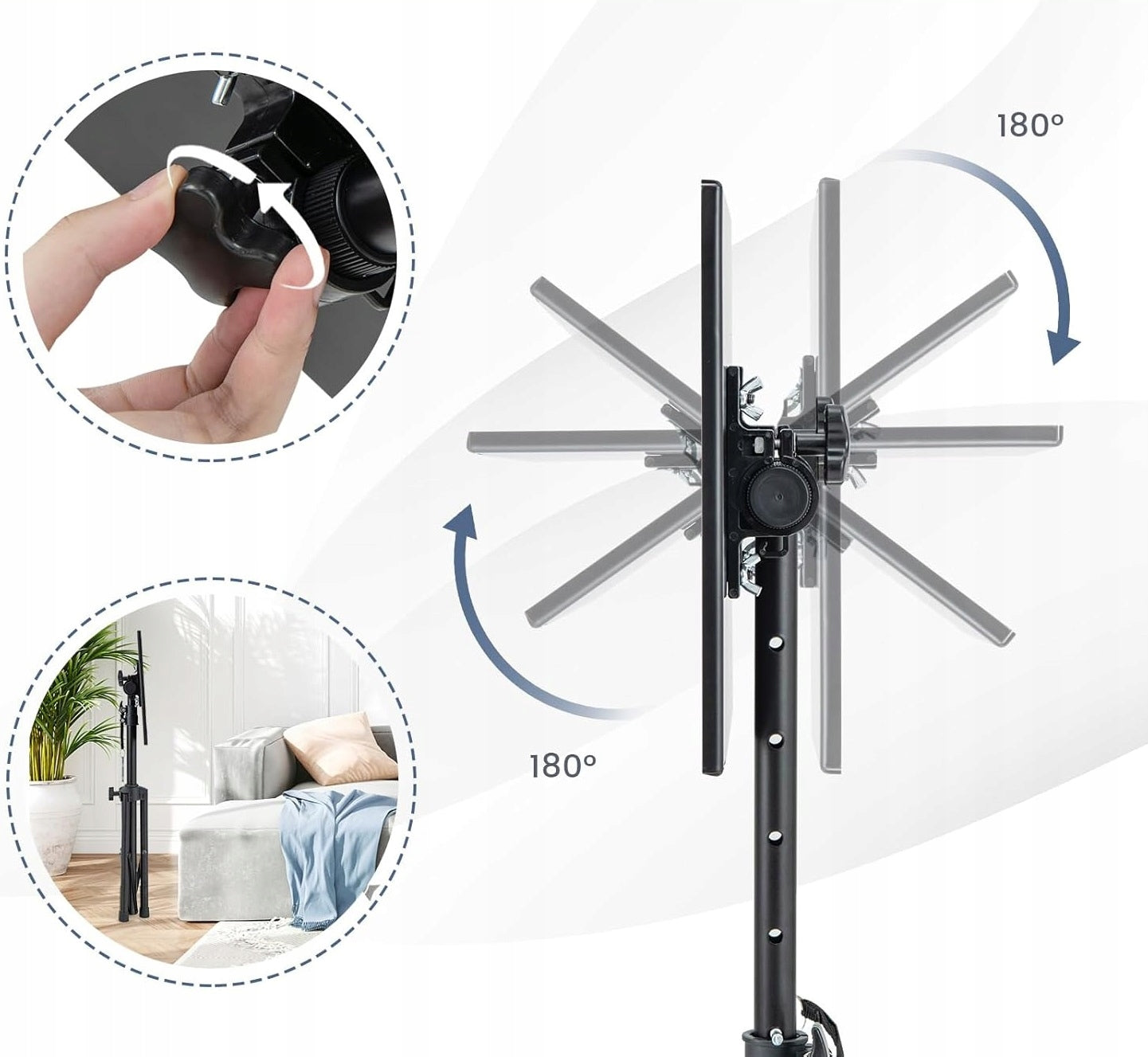 MULTIFUNCTIONAL LAPTOP STAND, FOR PROJECTOR, PORTABLE MUSIC STAND Brand no brand