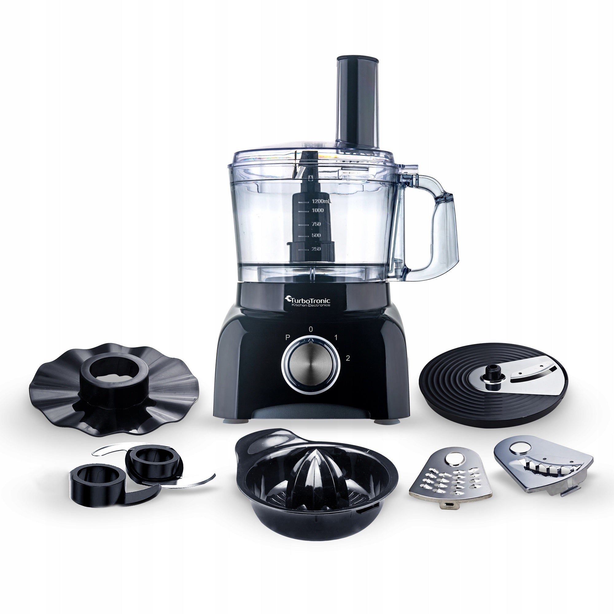 MULTIFUNCTIONAL MALAKSER FOOD PROCESSOR GRATER SHREDDER 800 IN 1,2 L Manufacturer code TT-FP800
