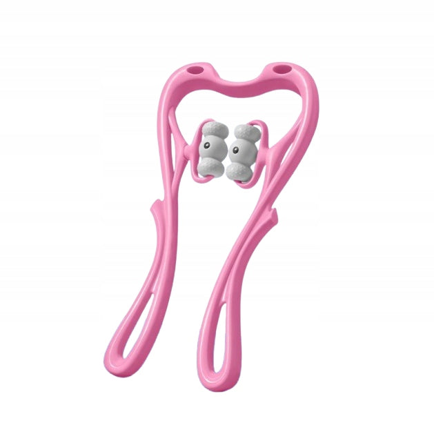 MULTIFUNCTIONAL NECK MASSAGER MANUAL 35x18cm PINK