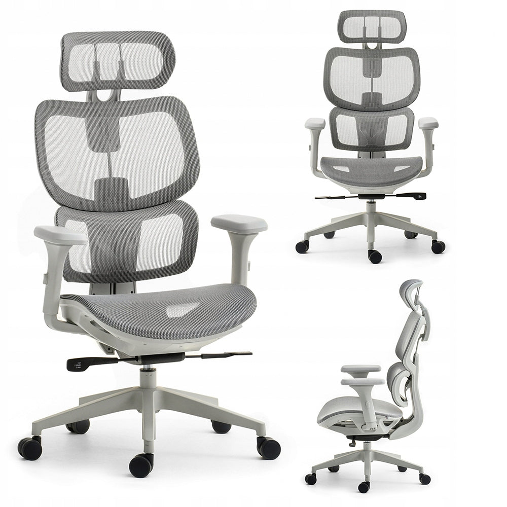 MULTIFUNCTIONAL OFFICE CHAIR HEIGHT HEADREST ADJUSTMENTS TITLGREY HANOI