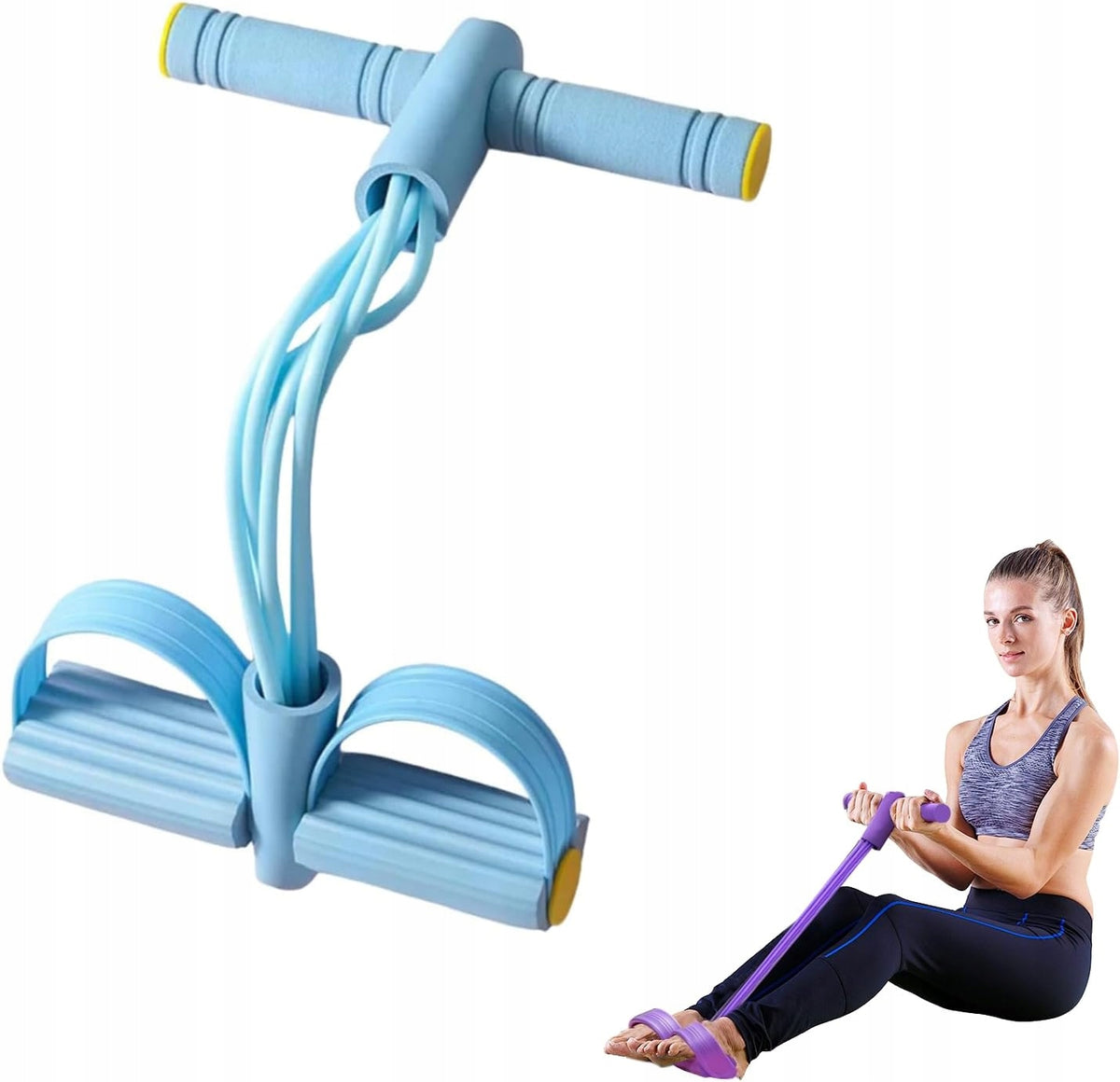 MULTIFUNCTIONAL RESISTANCE CORD FOR HOME BODY EXERCISES