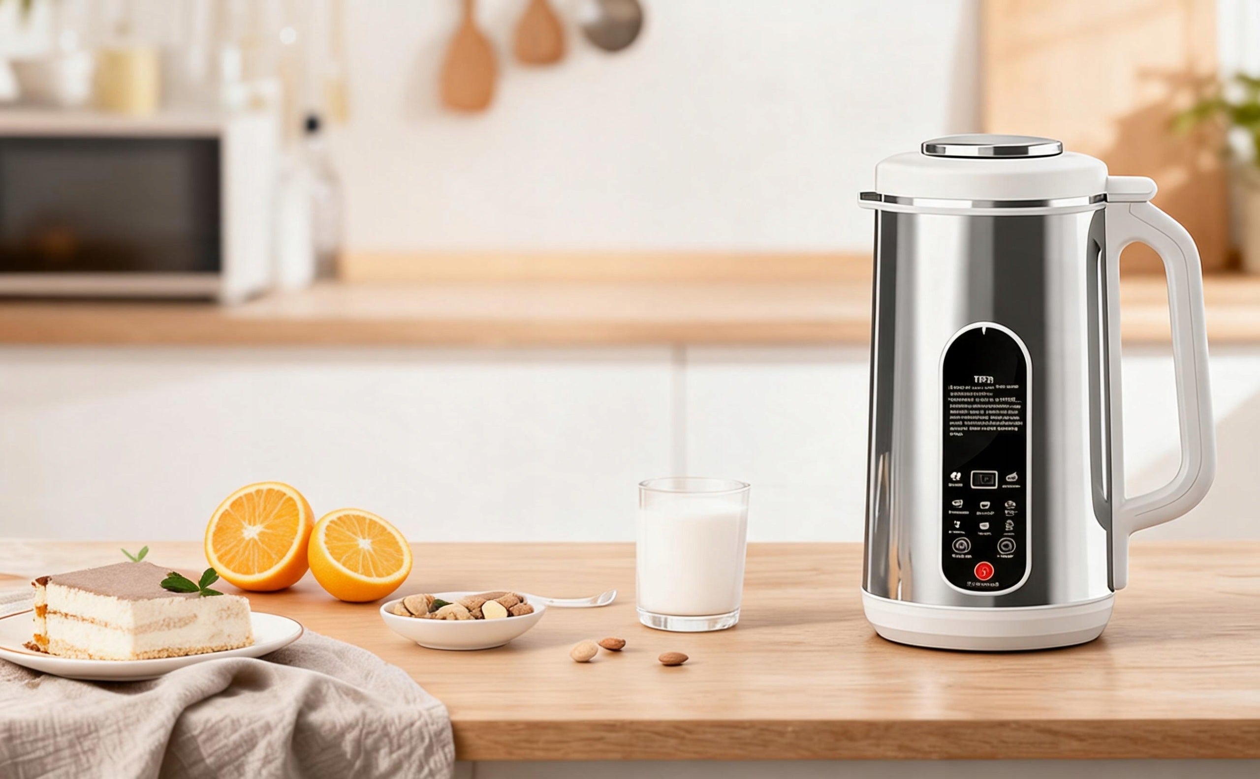 MULTIFUNCTIONAL SELF-CLEANING PLANT MILK MACHINE 800W 1,2L Brand Abrams