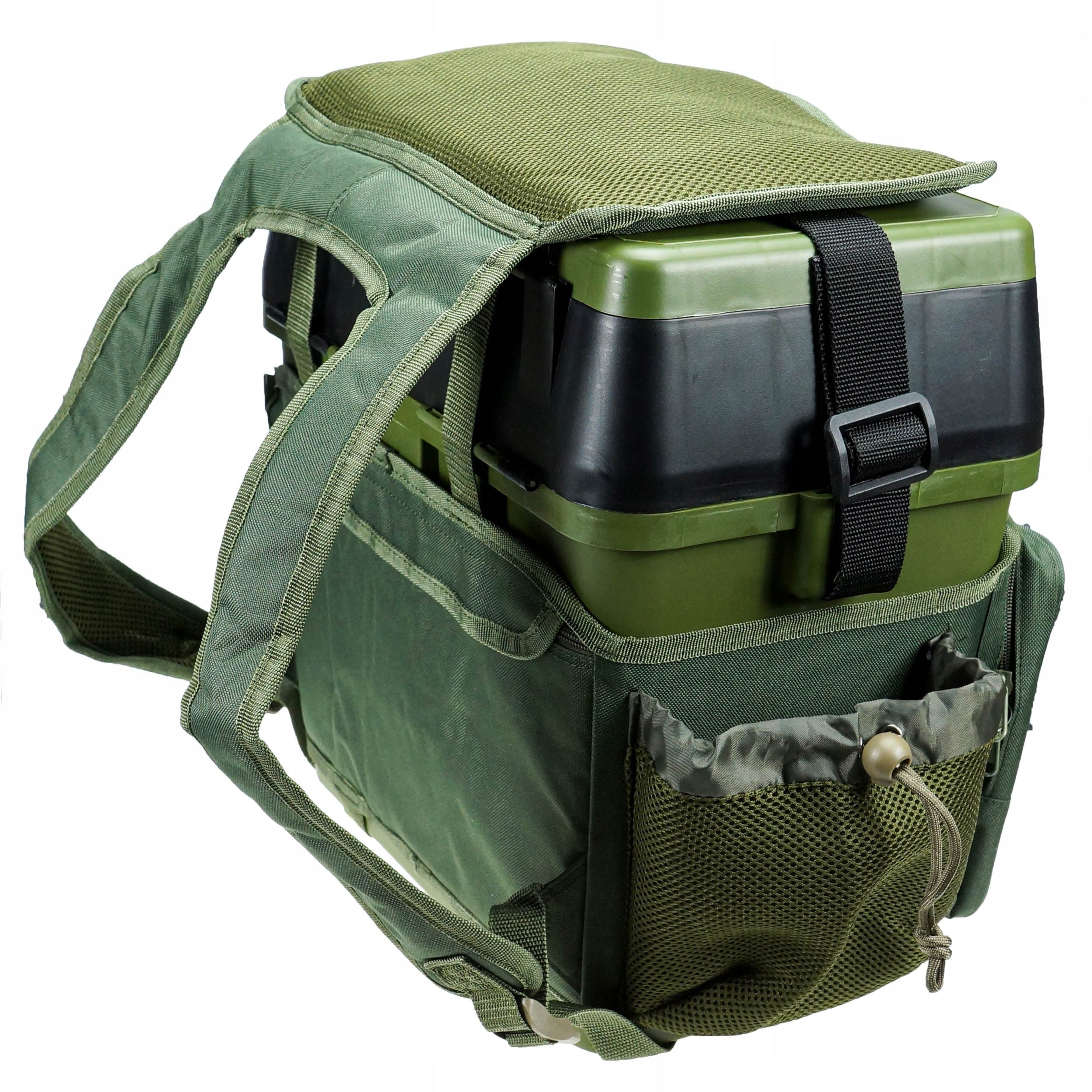 MULTIFUNCTIONAL SET HOKKAIDO 3in1 SEAT BOX BACKPACK FOR ANGLER Brand Hokkaido