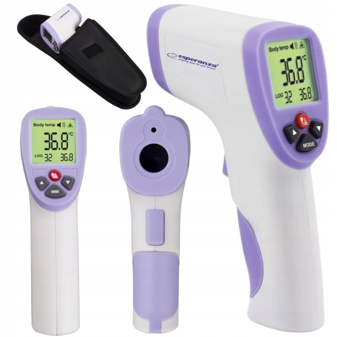 MULTIFUNCTIONAL THERMOMETER FOR BODY SURFACE measurement in seconds DISPLAY
