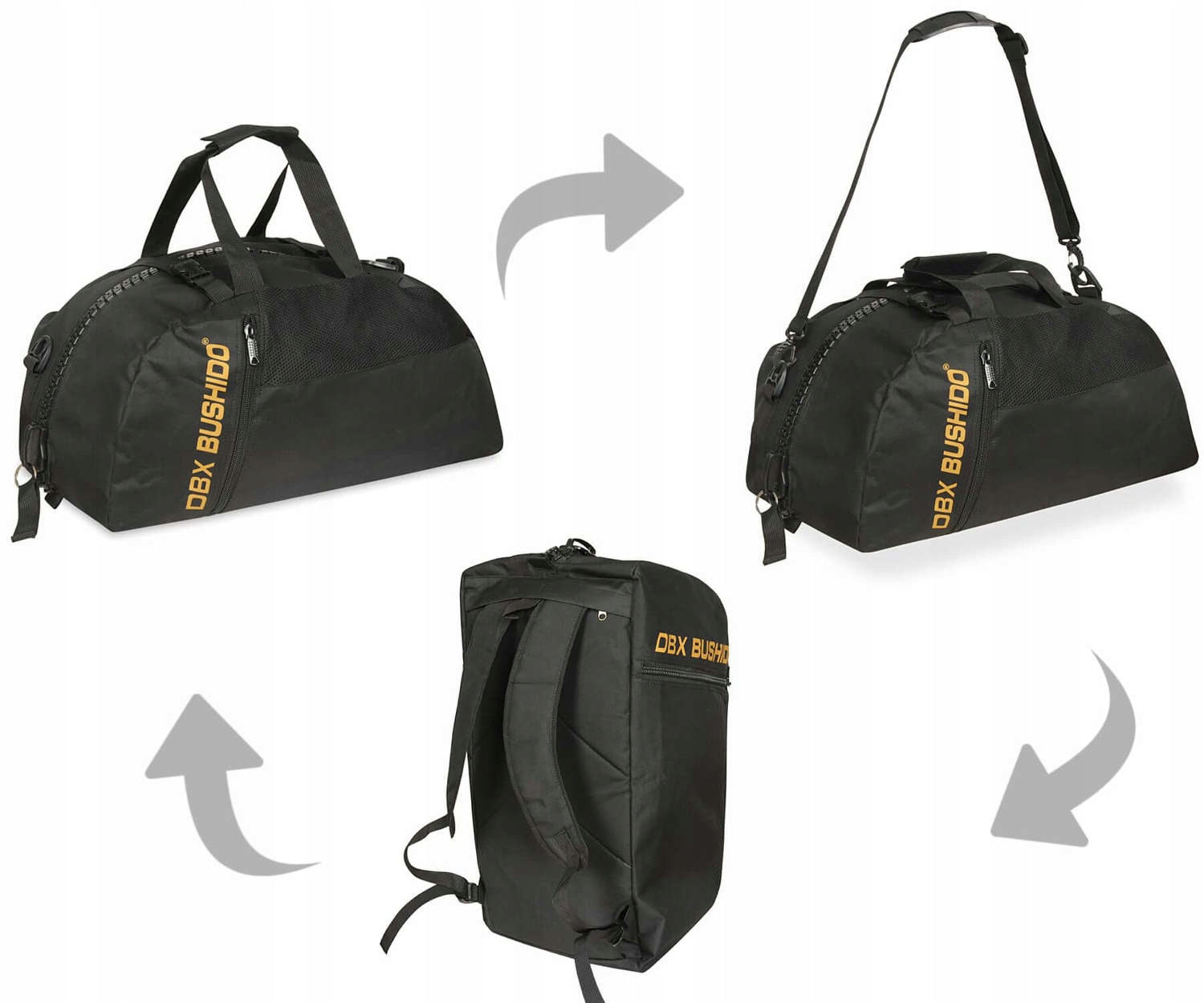 MULTIFUNCTIONAL TRAINING BAG 3in1 GYM BACKPACK TRAINING DBX BUSHIDO Manufacturer code Torba na siłownię DBX-SB-20