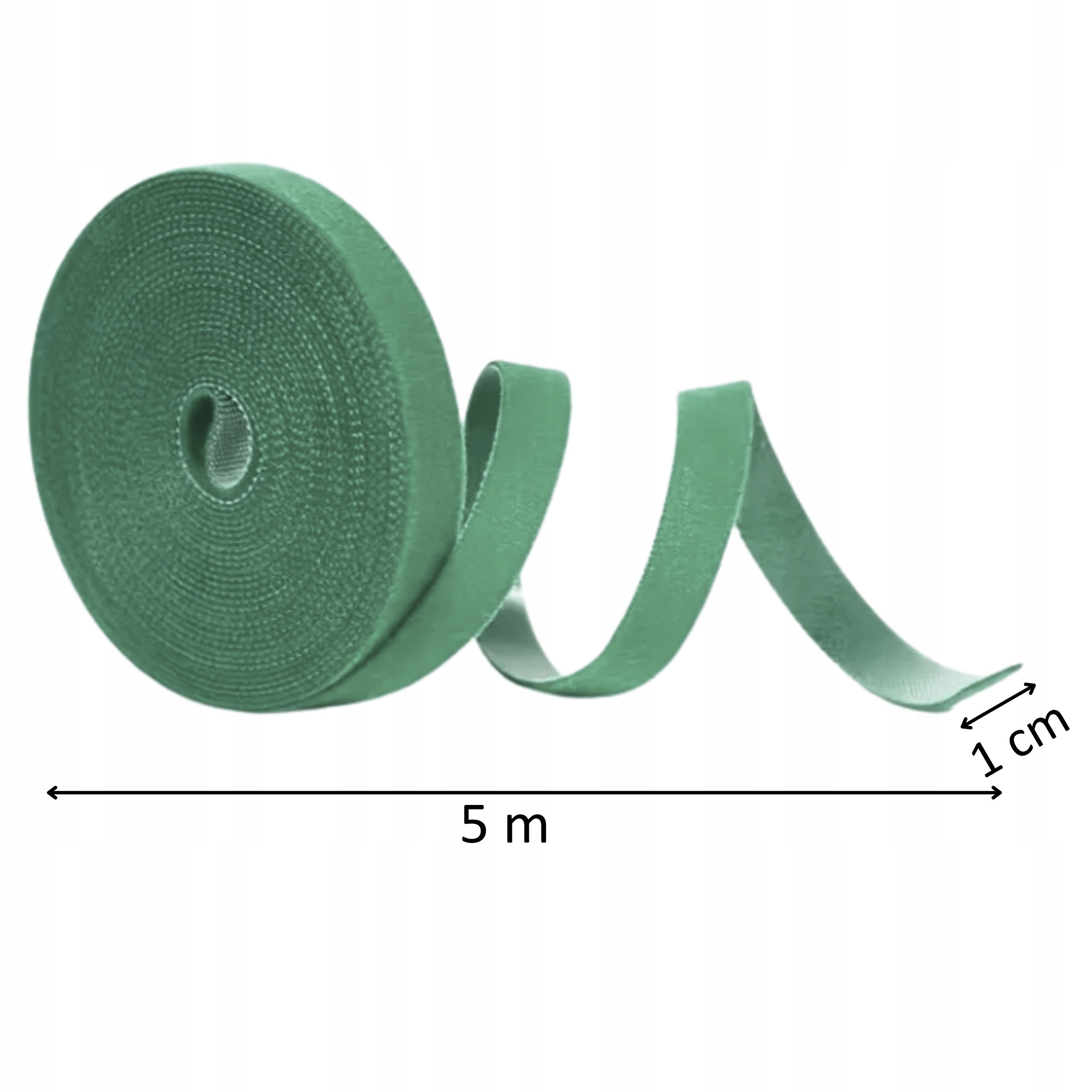 MULTIGRIP green VELCRO TAPE for plant ligation 5 meters Brand GREENDIS