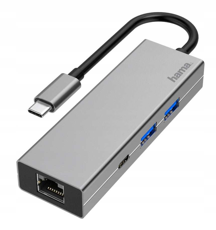 MULTIPORT DOCKING STATION 4IN1 HAMA USB-C USB RJ45 Manufacturer Hama