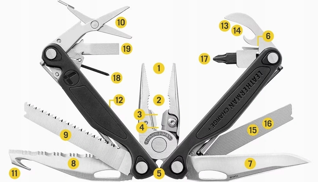 MULTITOOL LEATHERMAN CHARGE PLUS 832601 BLACK Packaging status original