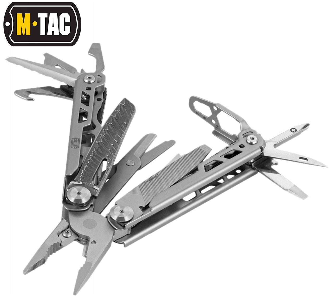 MULTITOOL M-TAC TYPE 12 DAMASCUS 14in1 WITH HOLSTER MULTIFUNCTION TOOL Manufacturer code 60082911