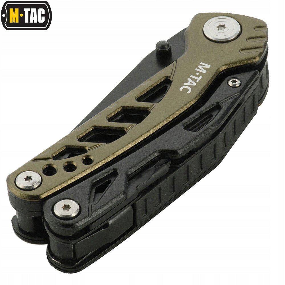 MULTITOOL Multifunction Tool M-TAC Knife with 7 in 1 EDC for Camping Brand M-Tac