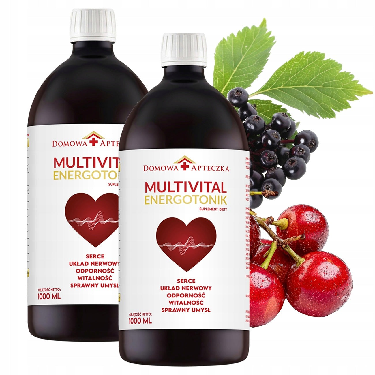 MULTIVITAL ENERGOTONIC VITAL TONIC VITAMIN LIQUID SENIOR FOR GIFT