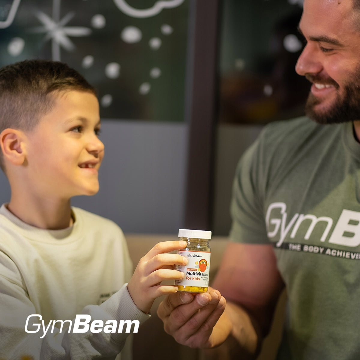 MULTIVITAMIN FOR CHILDREN A D E K 120 tab - GymBeam orange Name other
