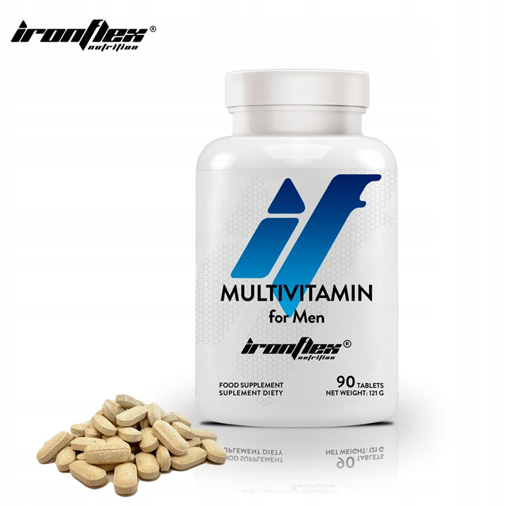 MULTIVITAMIN For Men IronFlex 90 tablets VITAMINS AND MINERALS For Men Medical device no