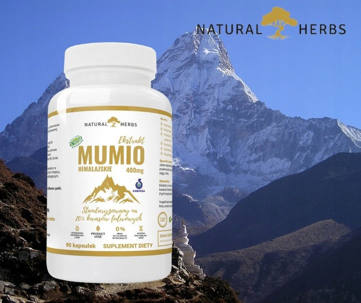 MUMIO HIMALAYAN EXTRACT 400mg Shilajit Alto Pharma 90 vege kaps. Brand Alto Pharma