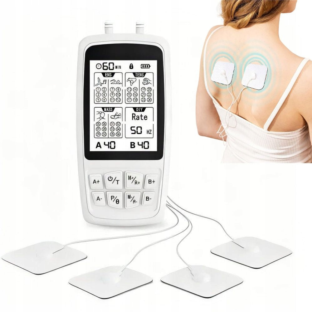 MUSCLE AND NERVE ELECTROSTIMULATOR MASSAGE EMS TENS ELECTROTHERAPY STIMULATION