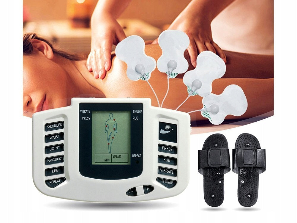 MUSCLE AND NERVE ELECTROSTIMULATOR MASSAGER EMS TENS MASSAGE FLAPS EAN (GTIN) 5907451319093