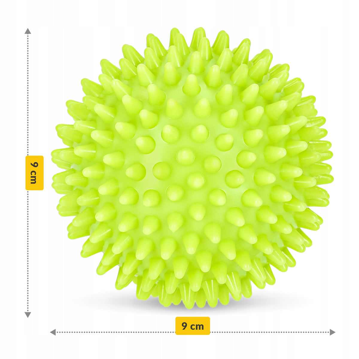 MUSCLE BODY MASSAGE BALL ROLLING REHABILITATION BALL WITH SPIKES Brand 4FIZJO