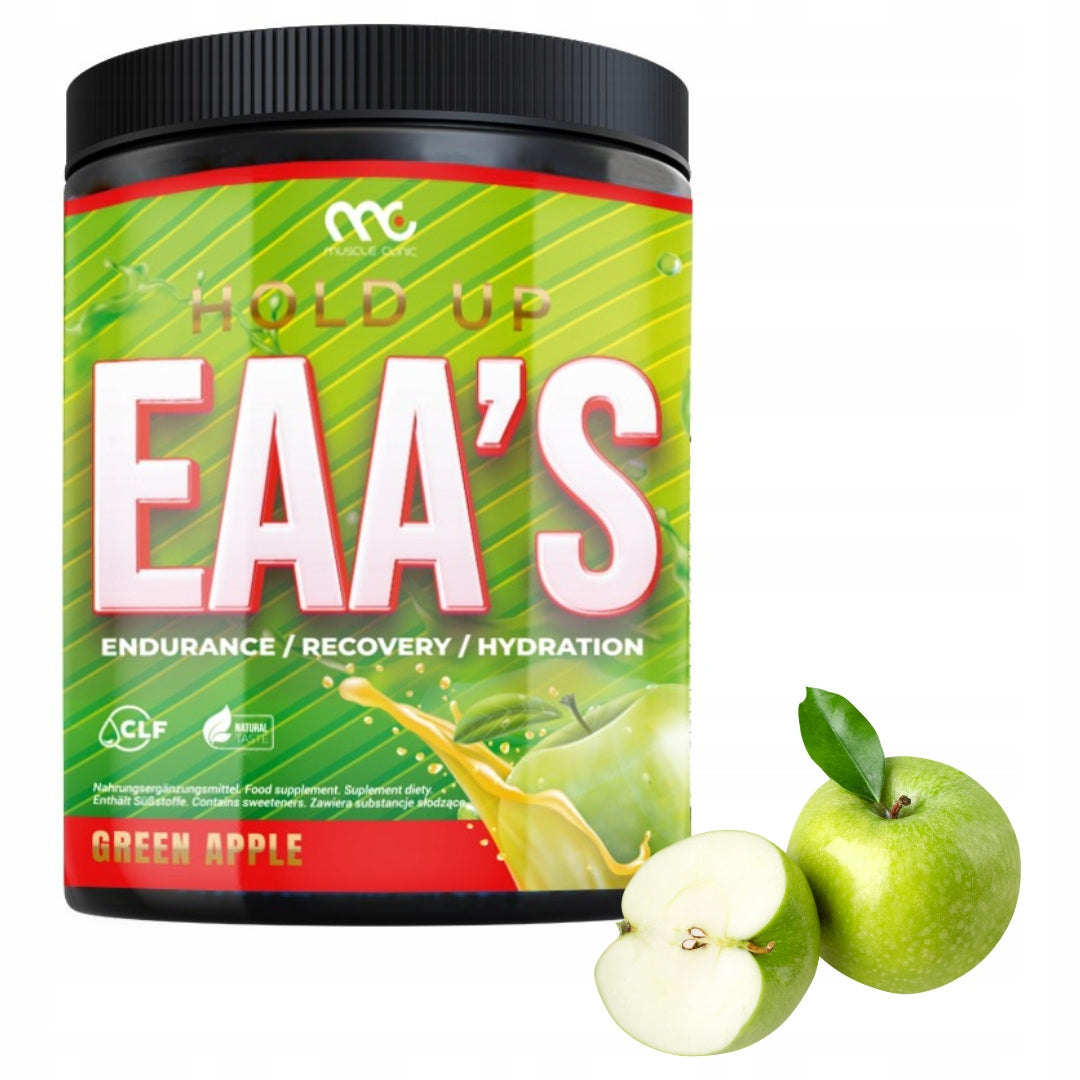 MUSCLE CLINIC EAA 400G green apple AMINO ACIDS