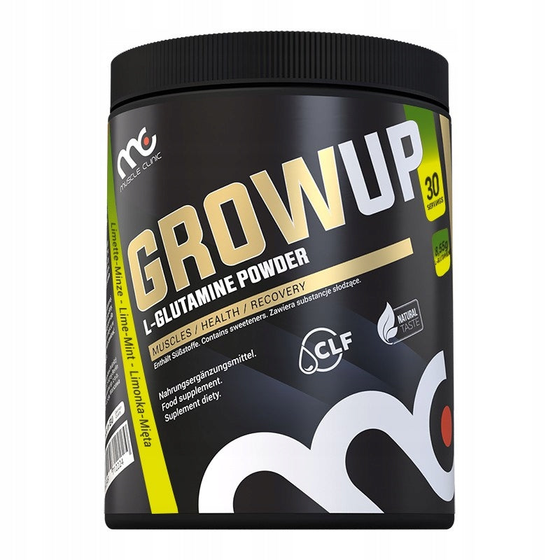 MUSCLE CLINIC GROW UP 300g. L-glutamine + FREEBIE