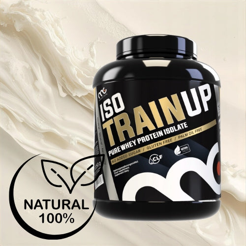 MUSCLE CLINIC ISO TRAIN UP 1800 g PROTEIN ISOLATE - ZERO SUGAR - NATURAL Expiration date at least 1 year from the date of purchase