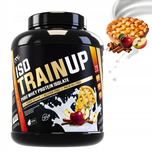 MUSCLE CLINIC ISO TRAIN UP 1800g PROTEIN ISOLATE - ZERO SUGAR - APPLE PIE