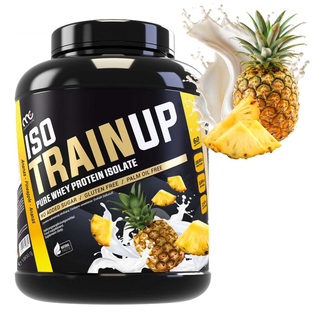 MUSCLE CLINIC ISO TRAIN UP 2250 g PROTEIN ISOLATE - PINEAPPLE