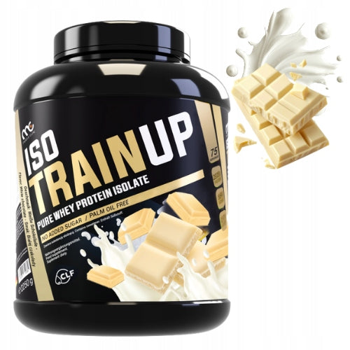 MUSCLE CLINIC ISO TRAIN UP 2250g PROTEIN ISOLATE - WHITE CHOCOLATE new