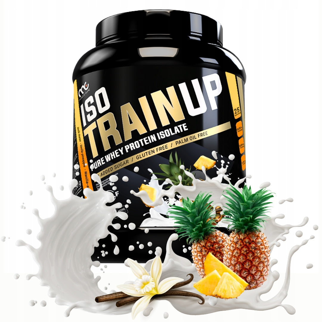 MUSCLE CLINIC ISO TRAIN UP 750 g PROTEIN ISOLATE - VANILLA PINEAPPLE Brand Muscle Clinic
