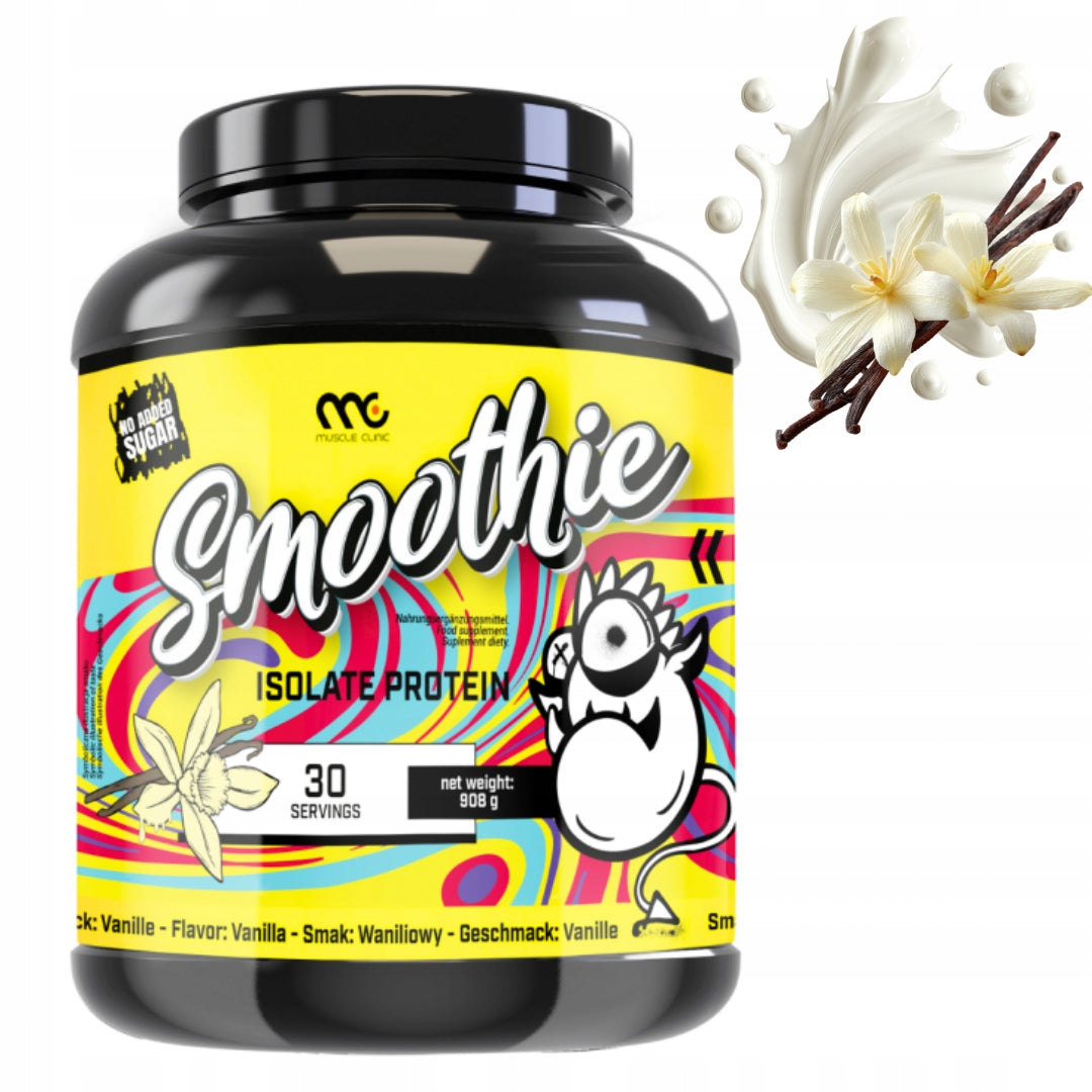MUSCLE CLINIC SMOOTHIE ISOLATE PROTEIN 908g ISOLATE - VANILLA