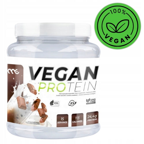 MUSCLE CLINIC VEGAN PROTEIN 450 g VEGETABLE PROTEIN - CHOCOLATE