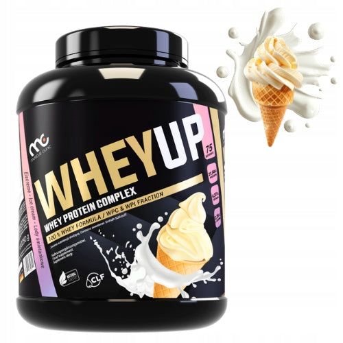 MUSCLE CLINIC WHEY UP 1800g PROTEIN CONDITIONER CONCENTRATE - CREAM ICE CREAM