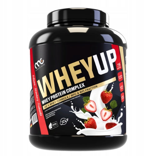 MUSCLE CLINIC WHEY UP 1800g PROTEIN CONDITIONER CONCENTRATE - STRAWBERRY EAN (GTIN) 4260349715898